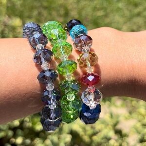 Handmade Sparkly Beaded Bracelet